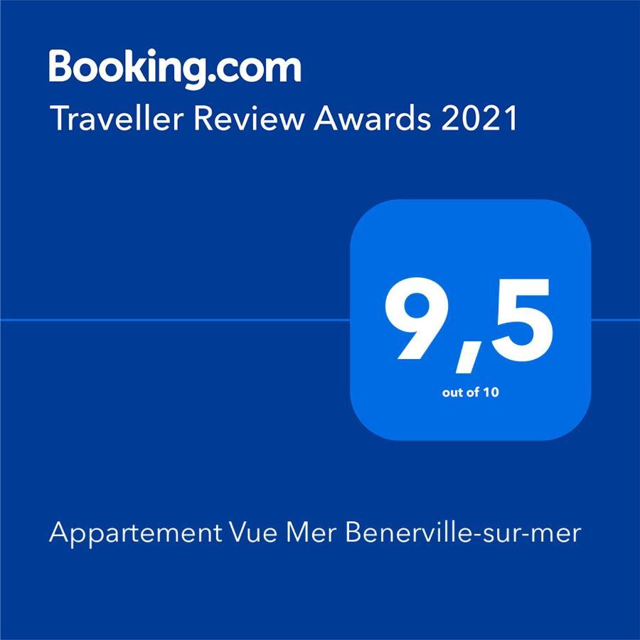 Appartement Vue Mer Бенервиль-сюр-Мер Экстерьер фото